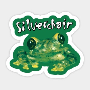 Silver chair Sticker